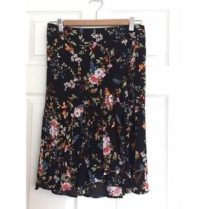 Floral skirt
